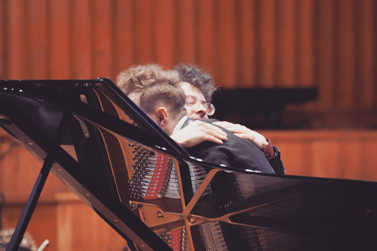 Paweł Kapuła (@pawelkapula) on Twitter photo I had a blast performing Liszt’s “Piano Concerto no. 2” with this incredibly talented pianist Can Çakmur <a href="/can_piano/">Can Çakmur</a> and I think this picture pretty much says it all!
#conductor #pianist #classicalmusic #cancakmur #pawelkapula #concert #liszt <a href="/HarrisonParrott/">HarrisonParrott Group</a> <a href="/FilharmoniaPom/">Filharmonia Pomorska</a> I had a blast performing Liszt’s “Piano Concerto no. 2” with this incredibly talented pianist Can Çakmur <a href="/can_piano/">Can Çakmur</a> and I think this picture pretty much says it all!
#conductor #pianist #classicalmusic #cancakmur #pawelkapula #concert #liszt <a href="/HarrisonParrott/">HarrisonParrott Group</a> <a href="/FilharmoniaPom/">Filharmonia Pomorska</a>