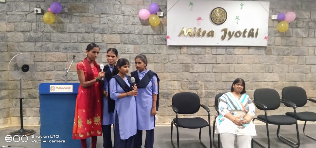 #MitraJyothi celebrates #HelenKeller Day on 27 Jun ’22  to spread awareness and motivate people, especially #personswithdisabilities. There were #inspirational speeches &amp; fun games. #VisuallyImpaired  #ngo #blind #HelenKellerDay #Rolemodel #Braille #celebration #blindanddeaf