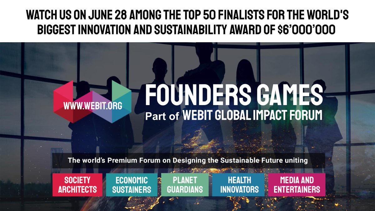 AVY (@flyavy) on Twitter photo We’ve been selected for the <a href="/WebitFestival/">Webit Festival</a> #FoundersGames! We're pitching in the Mobility & Urban Tech session today between 13:30 - 15:00 EEST in the hopes of securing part of the pool prize money.
Watch it live here! bit.ly/3bBzRpT
#Webit #sustainability #innovation We’ve been selected for the <a href="/WebitFestival/">Webit Festival</a> #FoundersGames! We're pitching in the Mobility & Urban Tech session today between 13:30 - 15:00 EEST in the hopes of securing part of the pool prize money.
Watch it live here! bit.ly/3bBzRpT
#Webit #sustainability #innovation