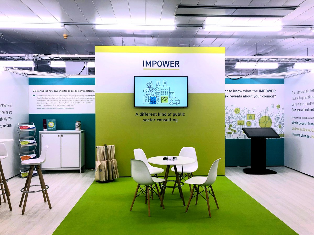 We are thrilled to be at #LGAConf22! Our team are excited to talk to delegates across #localgov about how our tools can improve outcomes for citizens and make resources go further. If you want to hear more, come visit us at stand Q8 and speak to our team of experts! #LGA #IMPOWER
