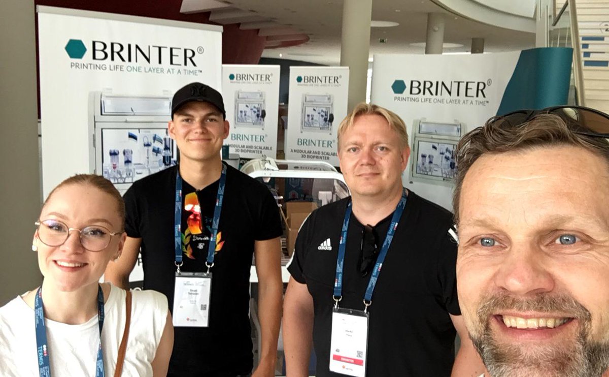 WeAreBrinter's tweet photo. Brinter team is ready to welcome you to #termiseu2022 at booth P1! @TermisEU2022 https://t.co/WXcyOFdPf2