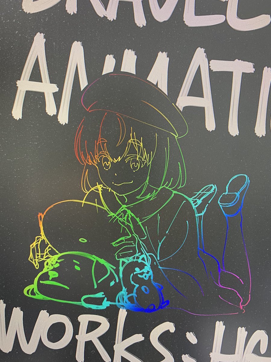 「入稿完了しました。新刊ヒーラー・ガール原画集になります、宜しくお願いします! 」|くえるのイラスト