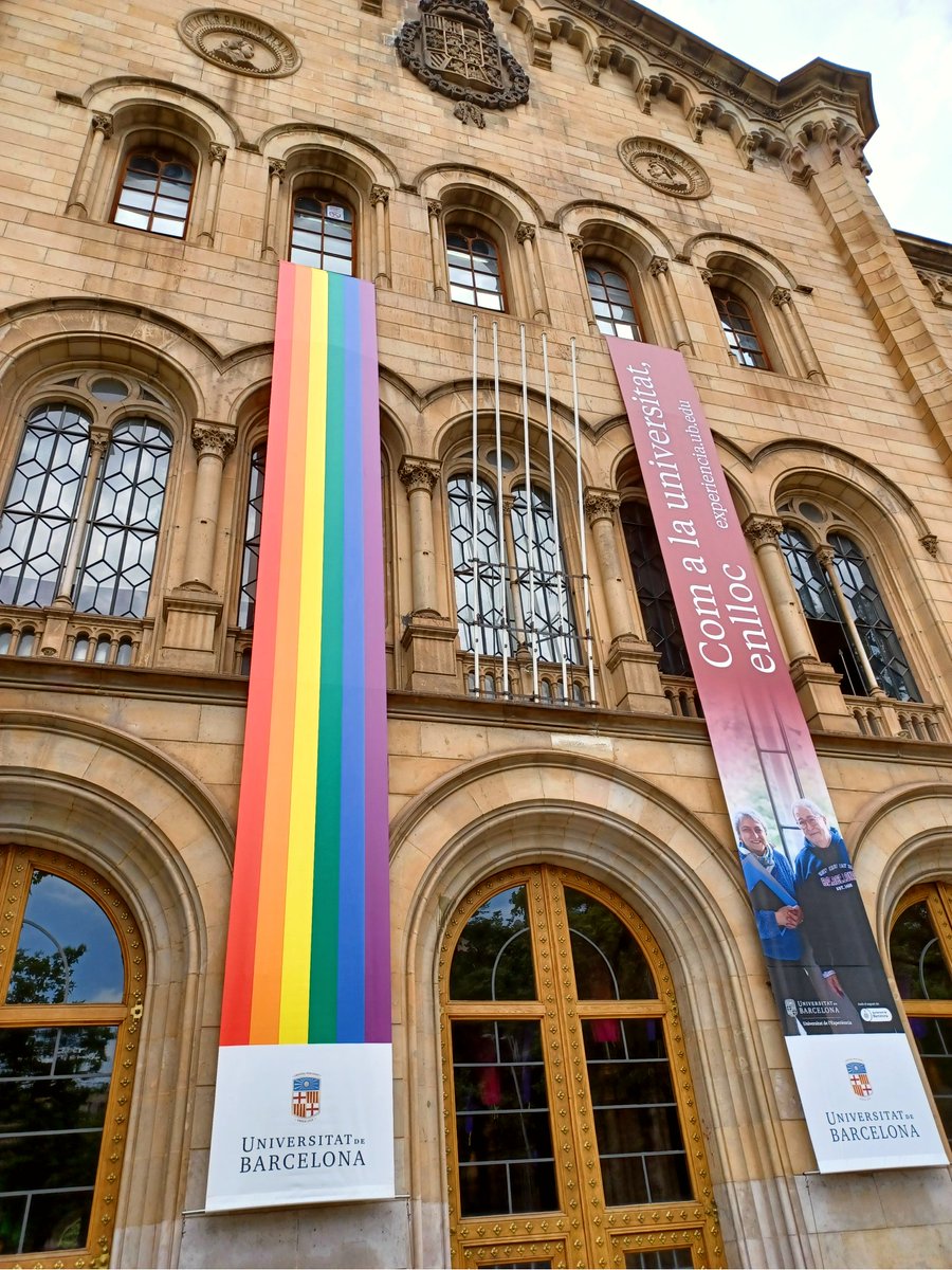 #IgualtatUB | 🏳️‍🌈 Avui, 28J, Dia Internacional de l'Orgull LGTBIQ+, us compartim Manifest de la <a href="/rud_diversidad/">Red de Universidades por la Diversidad</a>, de la qual forma part la <a href="/UniBarcelona/">Universitat de Barcelona</a> on expressem el nostre rebuig cap a tota mena de desigualtats i discriminacions cap al col·lectiu (+)