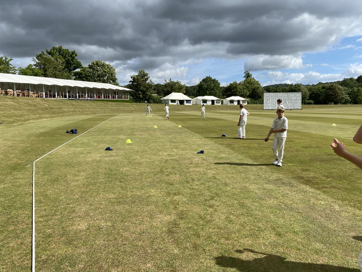 The Yr8’s looking sharp as they prepare for the Oxon U13 County final against <a href="/WarrinerSchool/">Warriner School</a> at Wormsley. Not long to go now. Go well boys…