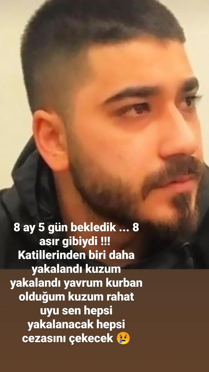 Ben artık ne hissedeceğimi şaşırdım 😢 çok şükür Allah'ım çok şükür 🤲🏻😭

#kubilayiçinadaletistiyoruz 

Hepsini o mahkemede karşımda görene kadar devam yavrum devam kuzum kurban olduğum 😭😭😭