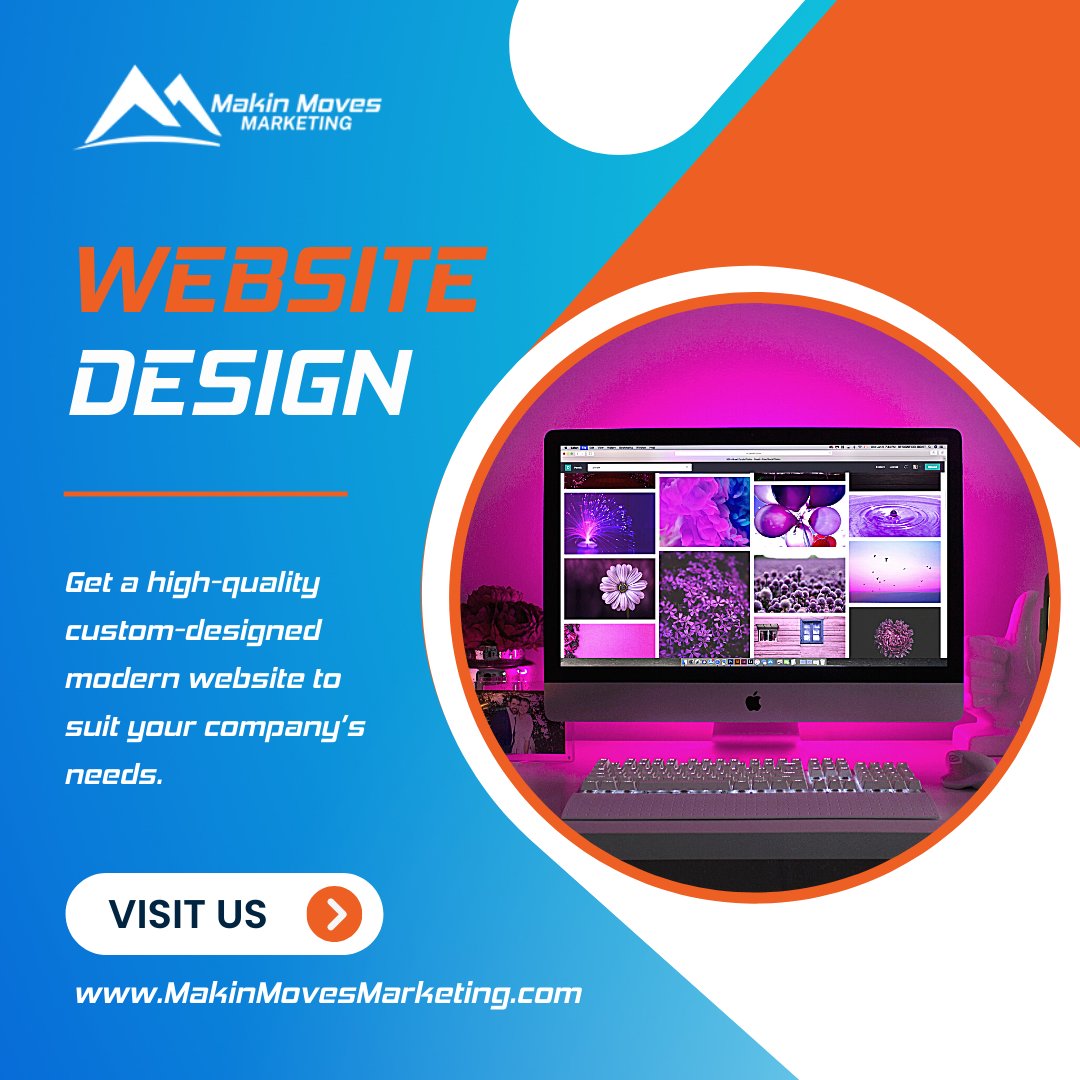 MakinMarketing's tweet photo. Whether you're creating a new website from scratch or updating an existing one to meet modern standards, we can help ( Mobile Responsive, SEO, ADA Compliant, etc.)

#digitalmarketing #marketing #socialmediamarketing #socialmedia #business #seo #branding #marketingdigital https://t.co/NBFtvyKuOu