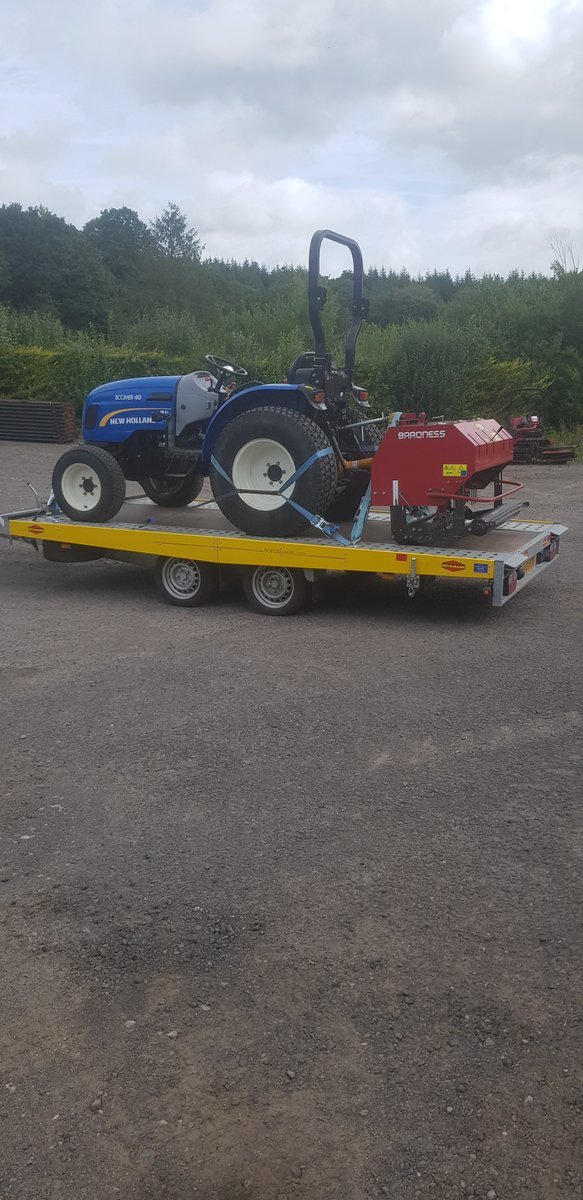 DOUBLE DEMO DAY!
All loaded up and ready to go!
Baroness TDA1200m Aerator & New Holland Boomer 40!
#baronessuk   #CampeyTurfCare
#lessstresswithabaroness
#golfcoursemachinery
#turfcare