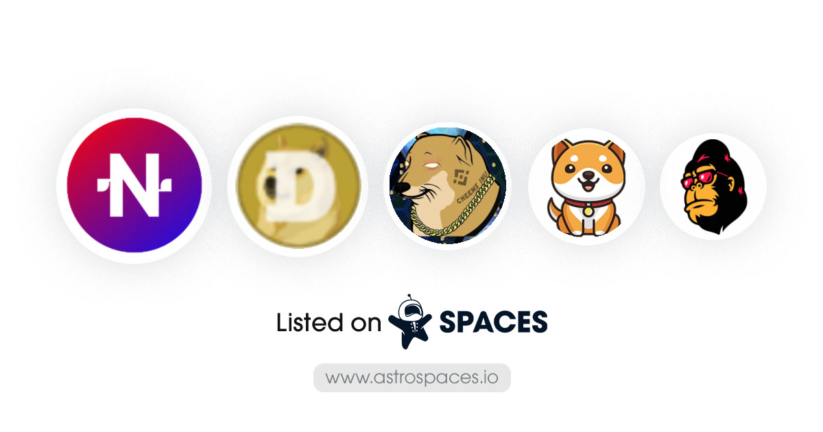 astrospacesio's tweet photo. Trending #altcoins last 24 hours 👩‍🚀

1. @EnterNFT #NFTART
2. @dogecoin #DOGE
3. @CheemsInu #CINU
4. @babydoge #BabyDoge
5. @FEGtoken #FEG

Support your favourite #crypto projects on https://t.co/HdNu8ok4yf https://t.co/2NTSv024Ve