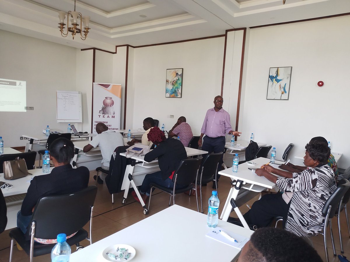 TransformFor's tweet image. Day two of DATA training currently being facilitated by @TransformFor with Directors of the County Government of Kisumu together with CSO&apos;s.
#dataforaccountability
#TEAMdata
#MEData