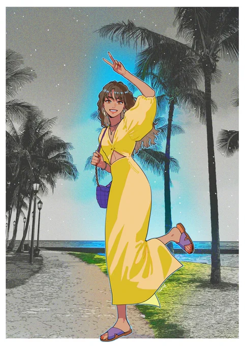 ⛱️🛟🏊‍♀️🪸夏だぞーーーッ!!!!!!!!🌺🌴🧜‍♀️🐠 