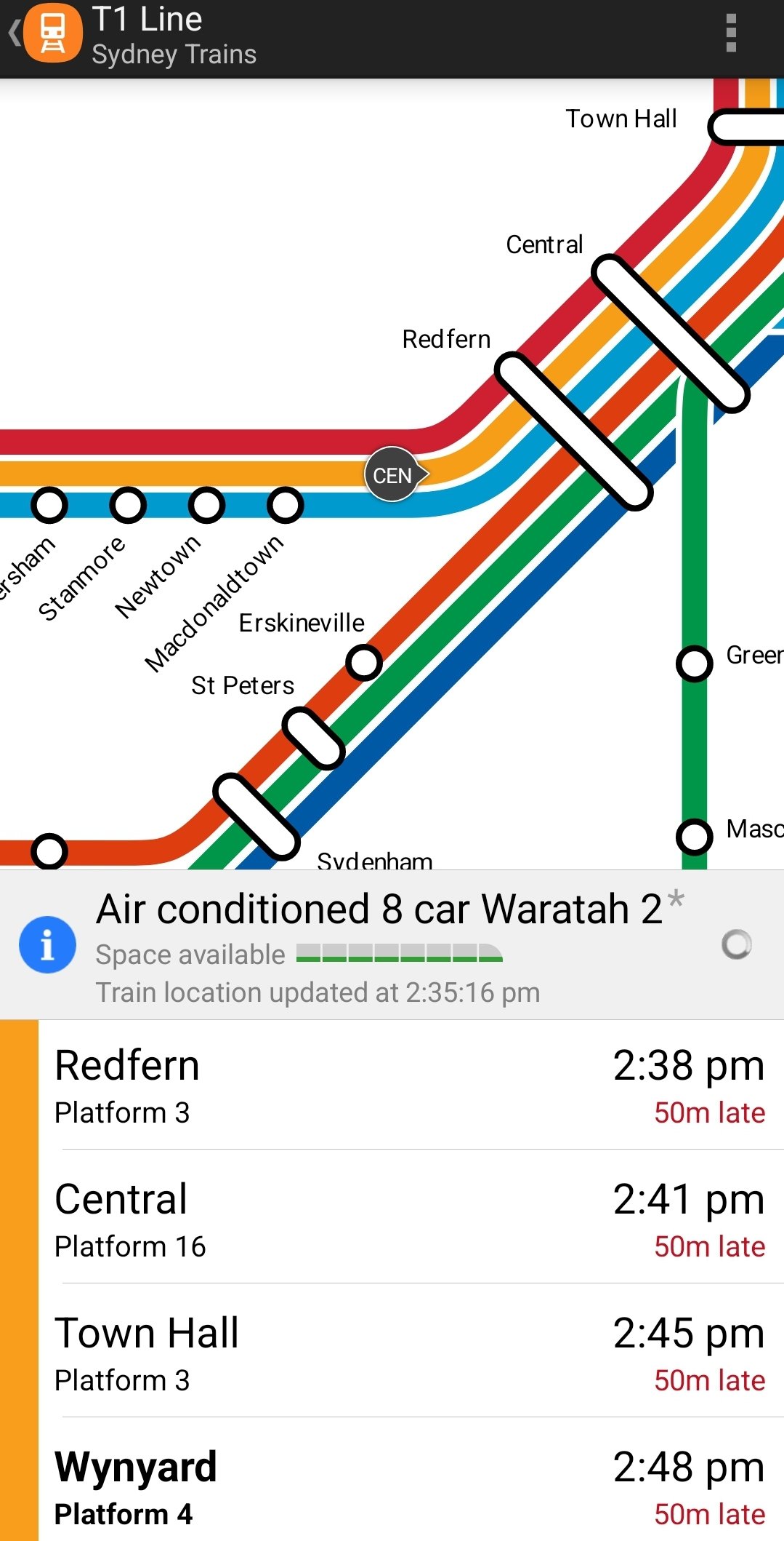 T1 Sydney Trains on Twitter "From Tue 28 June, significant delays are
