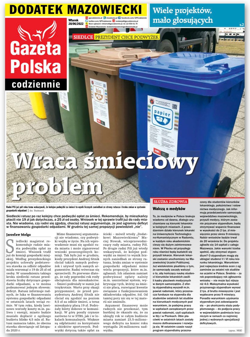 jacekbea's tweet photo. Dla 😍prenumeratorów e-wydania 🗞️@GPCodziennie nowe wtorkowe wydanie #GPC z dodatkami regionalnymi https://t.co/YphsIjmPMU
#CodziennaExtra
👉https://t.co/bT31BUIdN0👈
https://t.co/ThwiiZVm6E https://t.co/EhbwXFlde2