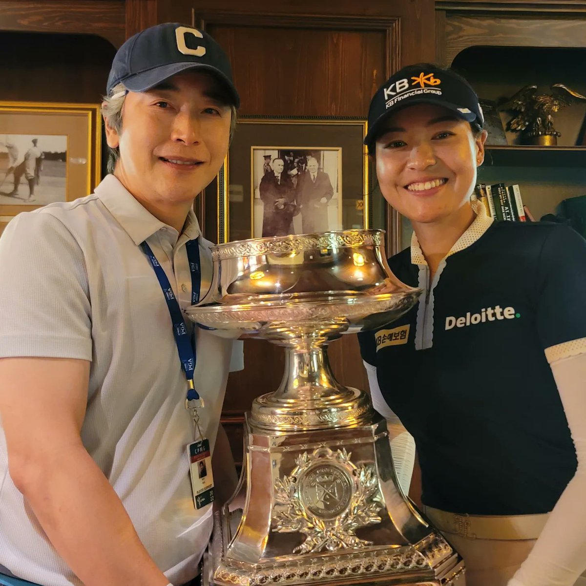 I believe firmly those who enjoy the progress with patience win big, regardless of ups and downs.✌️ Thank you all who stayed with the team during the long drought. Proud of <a href="/ingeechun_dumbo/">전인지 • In Gee Chun</a> 💯