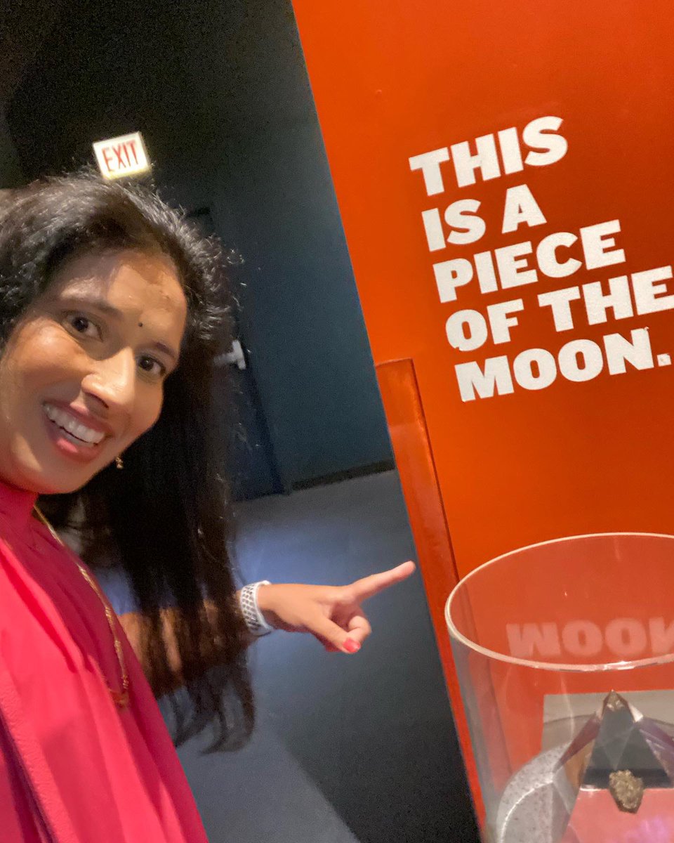 Swati Mohan (@drswatimohan) on Twitter photo Was giving a talk for <a href="/girlsmoonshot/">Million Girls Moonshot</a> tonight in the Adler planetarium and saw some cool stuff! Was giving a talk for <a href="/girlsmoonshot/">Million Girls Moonshot</a> tonight in the Adler planetarium and saw some cool stuff!