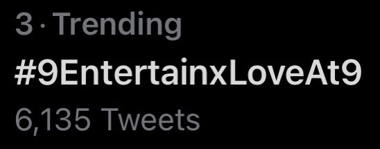 Trend No.3 🎉🎉#9EntertainxLoveAt9