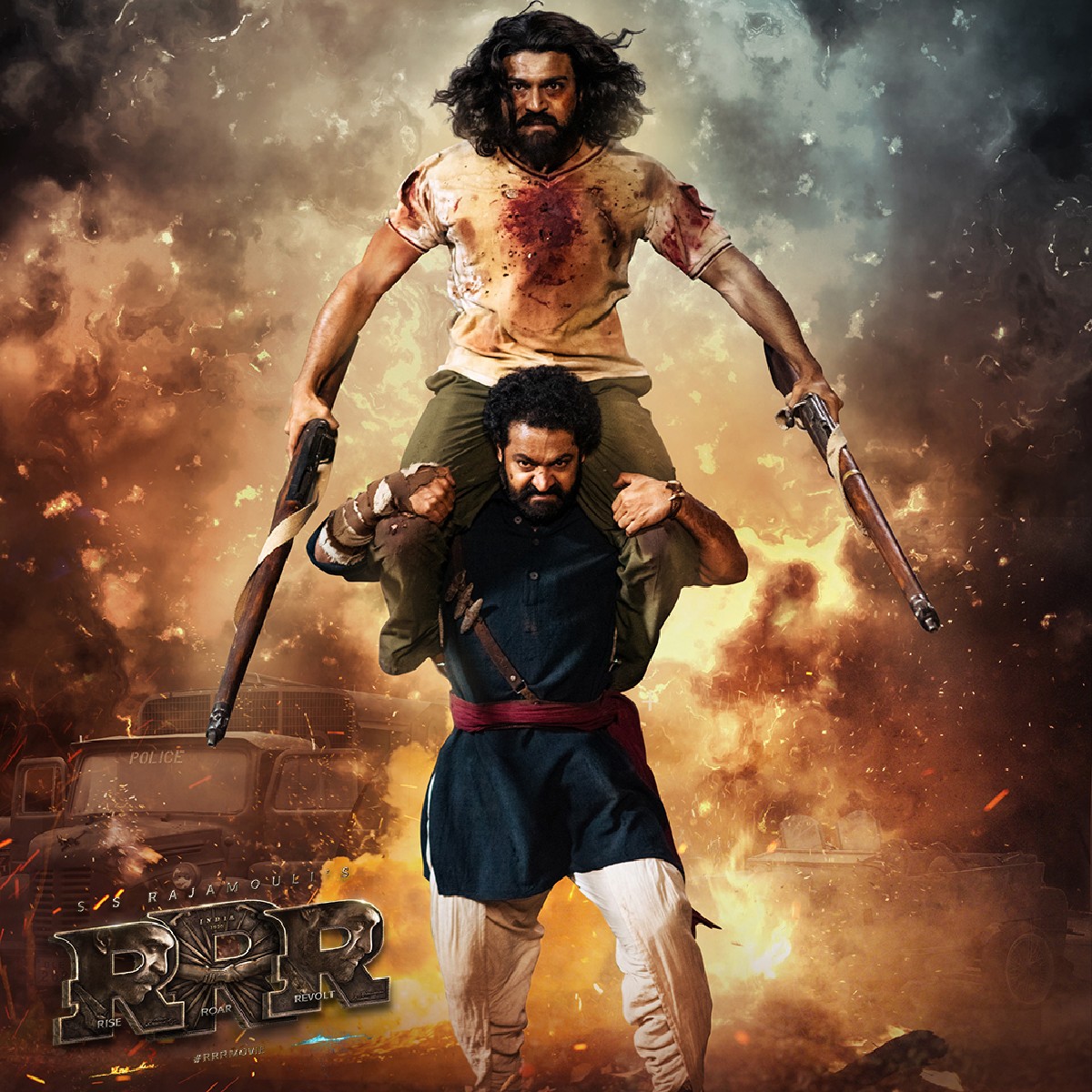 Presented in Dolby Atmos for the first time in Los Angeles! See the exhilarating, action-packed, spectacular mythologizing of two real-life freedom fighters, #RRR, on the big screen for a limited #encoRRRe this Friday at the #TheLandmarkWestwood! Tix: fal.cn/3pNAd