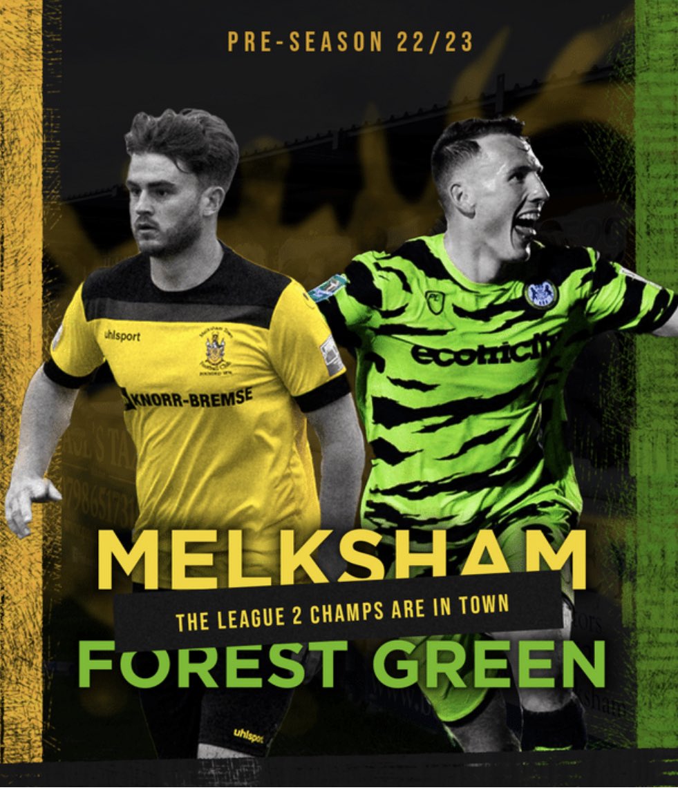 MELKSHAMTOWNFC's tweet photo. 🌓 Match Day- vs @FGRFC_Official 

🗓TODAY!
📍Oakfield Stadium, SN12 7GU
⏱7.45pm 
🎟Online tickets can be purchased until 4pm. Tickets can also be purchased at the turnstiles.
🍔☕️🍺 available 
🛍 Club shop- open
📺 SKYBar open from 5pm
🚗 Car parking (limited so arrive early) https://t.co/UeHGcWEK5f