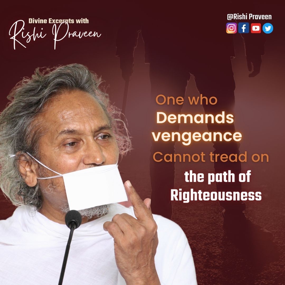 ArhamVijja's tweet photo. 28th June #DivineExcerptswithRishiPraveen
✨ The one who Demands Vengeance cannot tread on the path of Righteousness.
#QuoteOfTheDay #LifeQuotes #MotivationalQuotes #GrowthMindset #InspirationalQuote #lifechangingquotes #doyourbest #strengths #quotestoliveby #Faith #companssion https://t.co/ZMdjX9IVlO