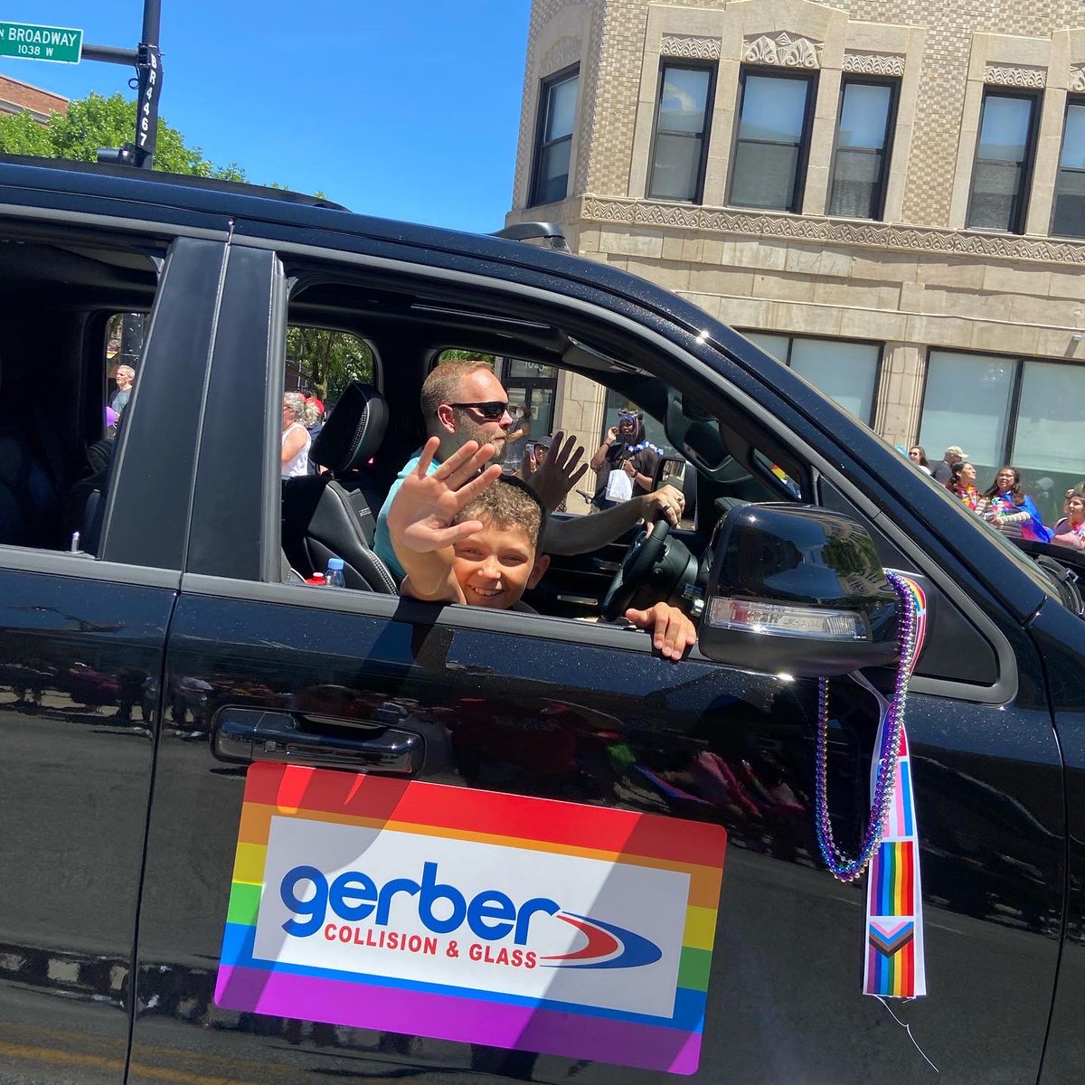 Happy Pride! This is always the best, most happiest day for me and my team! We are proud to be at the center of it all! Bonus points for getting to high five my nephew as he rolled by this year! 💕🏳️‍🌈❤️🧡💛💚💙💜🎯