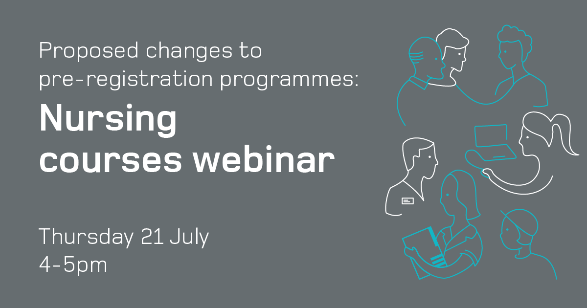 Don't miss our webinar on proposed changes to pre-registration programmes for #nursing courses on 21 July at 4pm, sign up now 👇

fal.cn/3pNBY