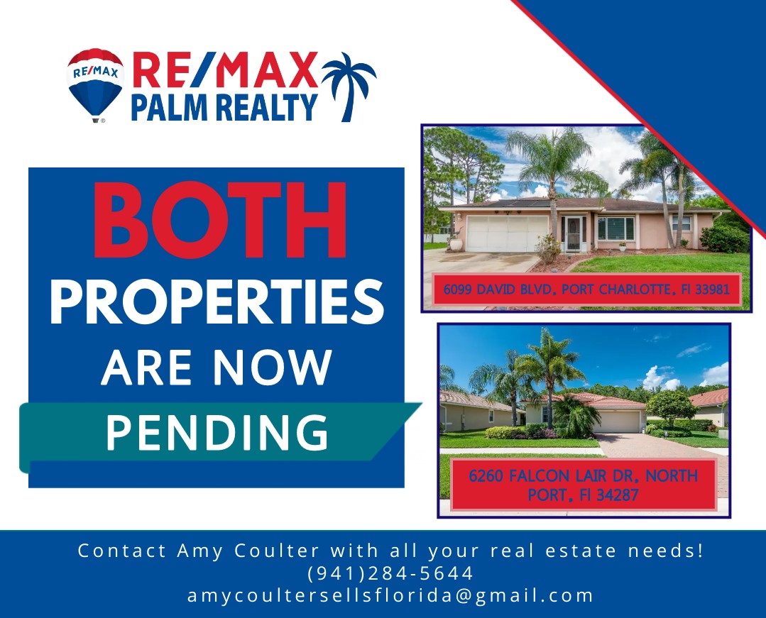 𝑷𝑬𝑵𝑫𝑰𝑵𝑮❗️❗️
~~Thank you for all your inquiries!

#floridarealtor #floridahomes #puntagordarealestate #northportrealestate #remaxpalmrealty #remaxrealtor #remaxagent
