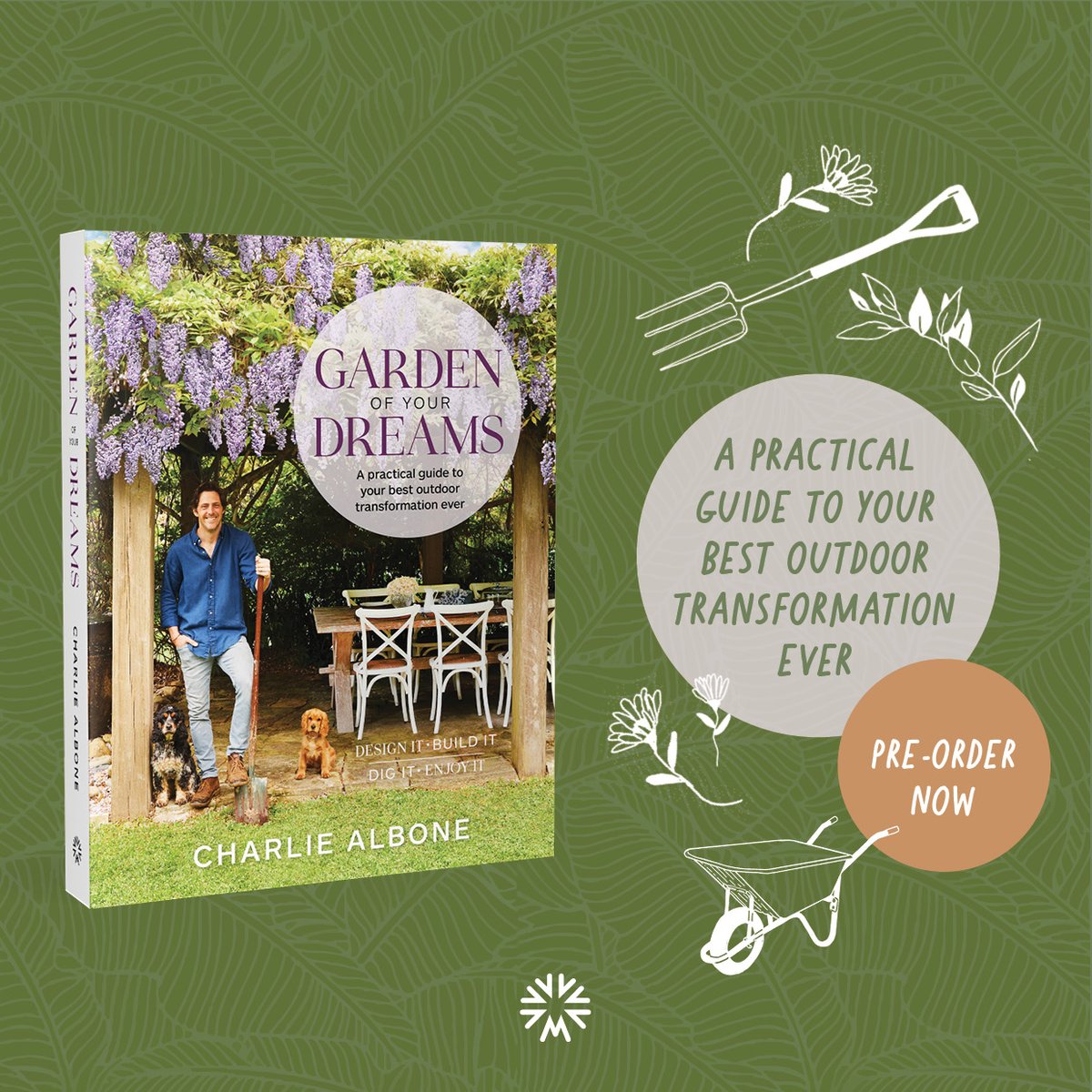 Murdoch Books (@murdochbooks) on Twitter photo Packed full of ideas and inspirational how-to as well as <a href="/charlesalbone/">Charlie Albone</a>'s personal plant guide, Garden of Your Dreams is the ideal first step to dreaming up your own outdoor transformation.
Pre-order now from your favourite bookseller 🌱 Packed full of ideas and inspirational how-to as well as <a href="/charlesalbone/">Charlie Albone</a>'s personal plant guide, Garden of Your Dreams is the ideal first step to dreaming up your own outdoor transformation.
Pre-order now from your favourite bookseller 🌱