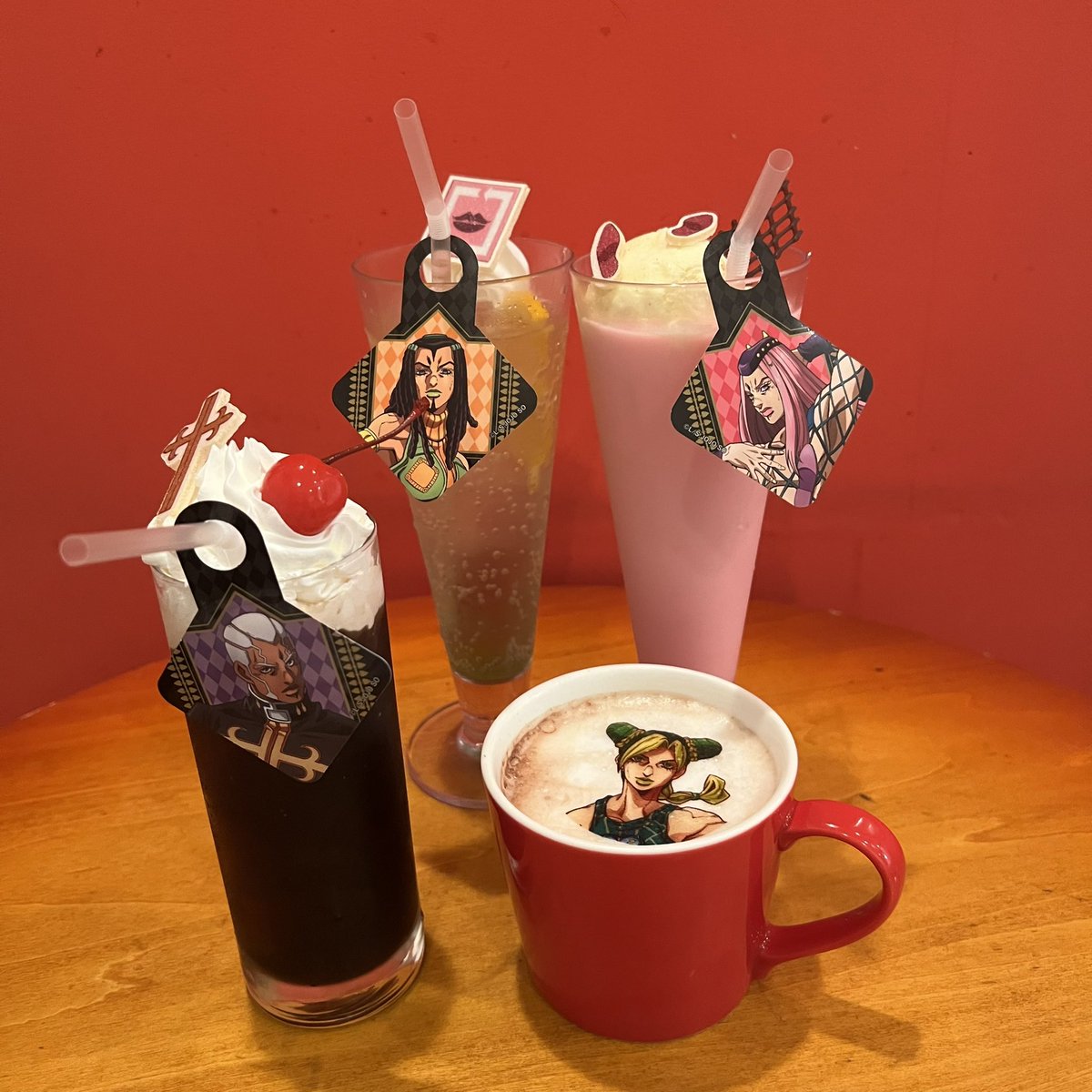 T_Milk08's tweet photo. プリント徐倫ちゃんで神🦋

#jojo_anime 
#カフェタス https://t.co/b8RBTlFsqP