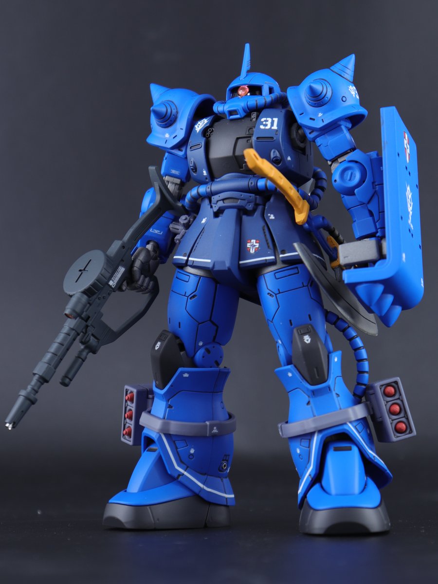 HGオリジン ランバ・ラル専用ザクⅡ完成しました。 ＃ガンプラ ＃ザク