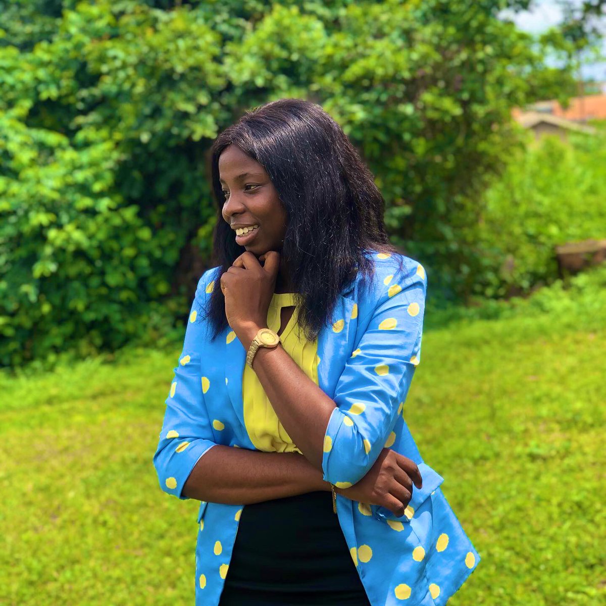 osuomchukwu's tweet photo. 💛💙 
#smile #model #osuomchukwu #blessing https://t.co/Gzuu9p8EeH
