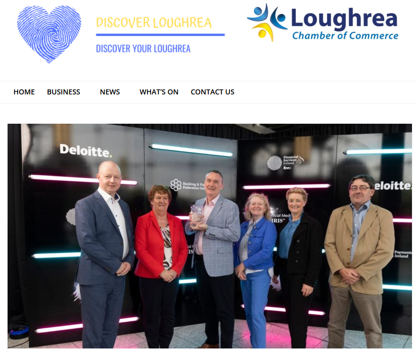 galwayruraldev's tweet photo. At the @Deloitte Innovation Awards, the Sustainable Energy West project through @NaomhBreandanCU for facilities in the #Loughrea area, and funded by #LEADER, won a national category. As well as a sustainable energy plan (roadmap), a 3D energy model was produced. #ruralenvironment https://t.co/jszToPIjKj