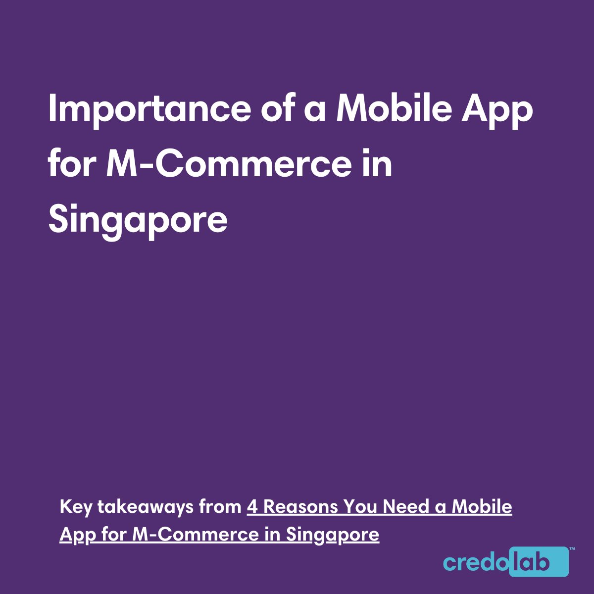 CredoLab's tweet photo. #Mcommerce has increased and so has the importance of #mobileapps for it, especially in #Singapore. Here are 4 reasons:
📈 Fast-growing #ecommerce
📱Quick M-commerce Adoption
✅ M-commerce benefits
🧱 Brick-and-Mortar Stores
Read more: https://t.co/wxGxpaQvjy
#credolabnews https://t.co/UiIA9opLve
