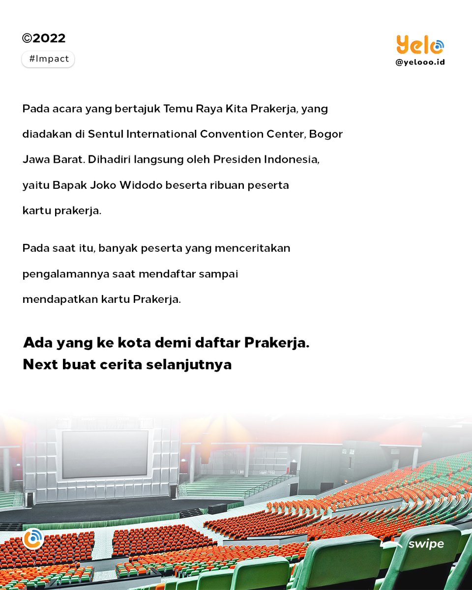 yelooo_id's tweet image. Program Prakerja memang mempunyai banyak manfaat, tapi ada juga peserta yang mengalami kendala pada program Prakerja ini.

Lalu, apakah Sobat YELO pernah mengalami kendala saat menjadi program Prakerja? yuk swipe ke kanan👉

#EmpoweringDigitalEconomy #ProgramPrakerja #YELO