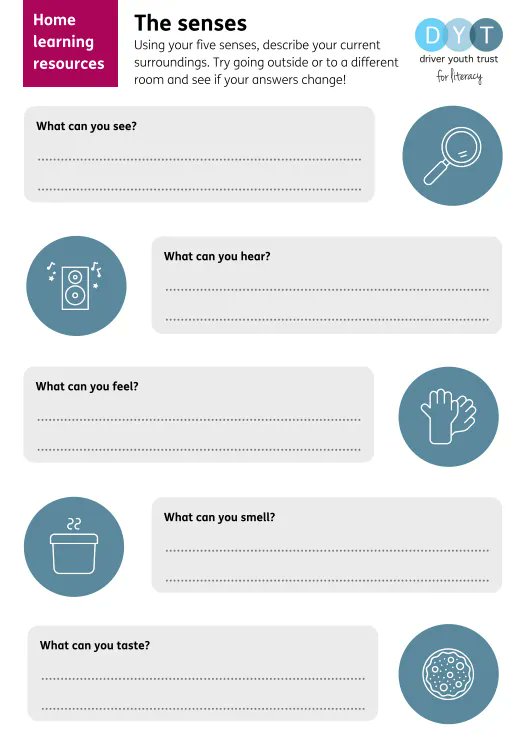 Get learners in tune with their environment and ready to get writing with this 10 minute lesson starter. Find more ideas: bit.ly/3GUXFjU