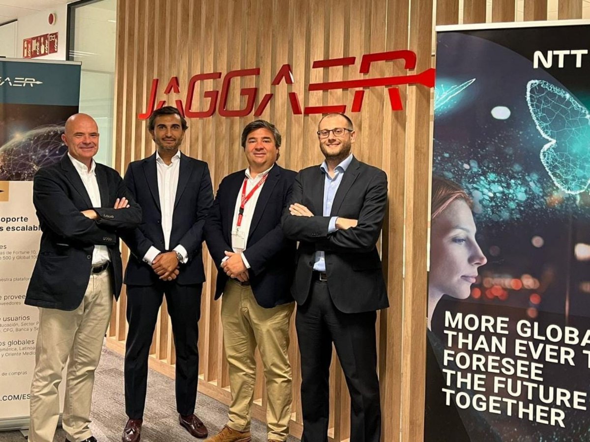 JAGGAER_Es's tweet photo. 📰 @NTTDataSpain, uno de los principales proveedores de servicios de TI del mundo, y @JaggaerPro, líder en Comercio Autónomo, han suscrito un acuerdo a nivel EMEA para ofrecer proyectos de transformación en Compras. ➡ https://t.co/hFVfKEltAH
#Procurement | #ComercioAutonomo https://t.co/9eoKB2bva6