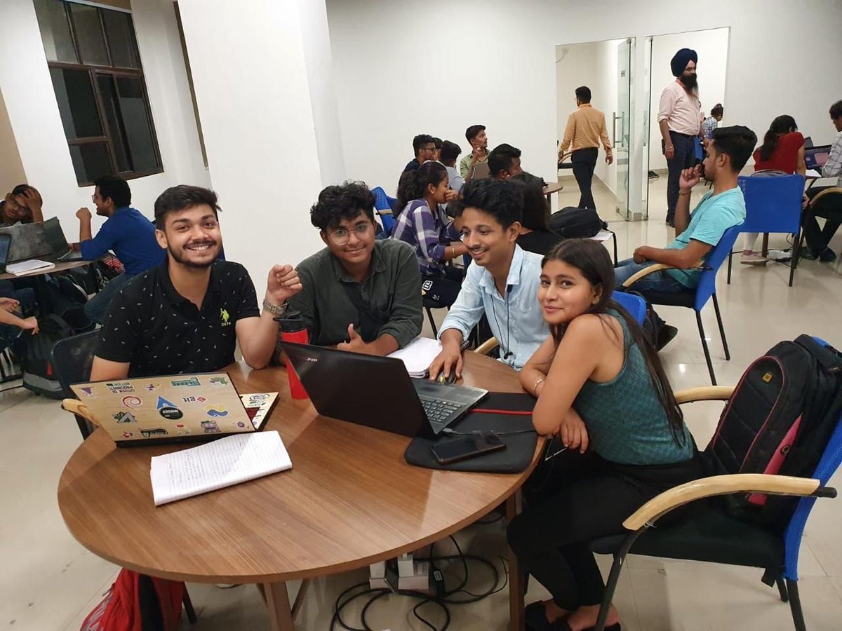 Reskilll's tweet photo. Nothing is more powerful than an idea whose time has come!

Day 1 of Azure DevHack at SGT UNIVERSITY! Buoyant ideas, passionate efforts, and brave smiles tell us that some transformative ideas are on the way.

#university #azure #hackathon #cloud #codekaregaindia #learning https://t.co/VfNO1sggj5