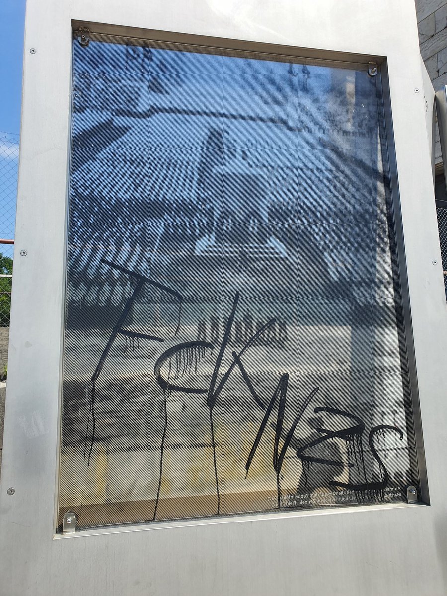 Holocaust_Digi's tweet photo. 2 days in Nürnberg. Memorium Nuremberg, & exploring app + precursor to forthcoming serious game at Nuremberg Documentation Centre: An interesting interim exhibition, which illustrates how multimedia can be emerged into presentation. #Digital #Holocaust #Memory1/22 https://t.co/QyUlCS8nNp