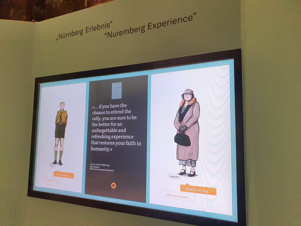 Holocaust_Digi's tweet photo. 2 days in Nürnberg. Memorium Nuremberg, & exploring app + precursor to forthcoming serious game at Nuremberg Documentation Centre: An interesting interim exhibition, which illustrates how multimedia can be emerged into presentation. #Digital #Holocaust #Memory1/22 https://t.co/QyUlCS8nNp
