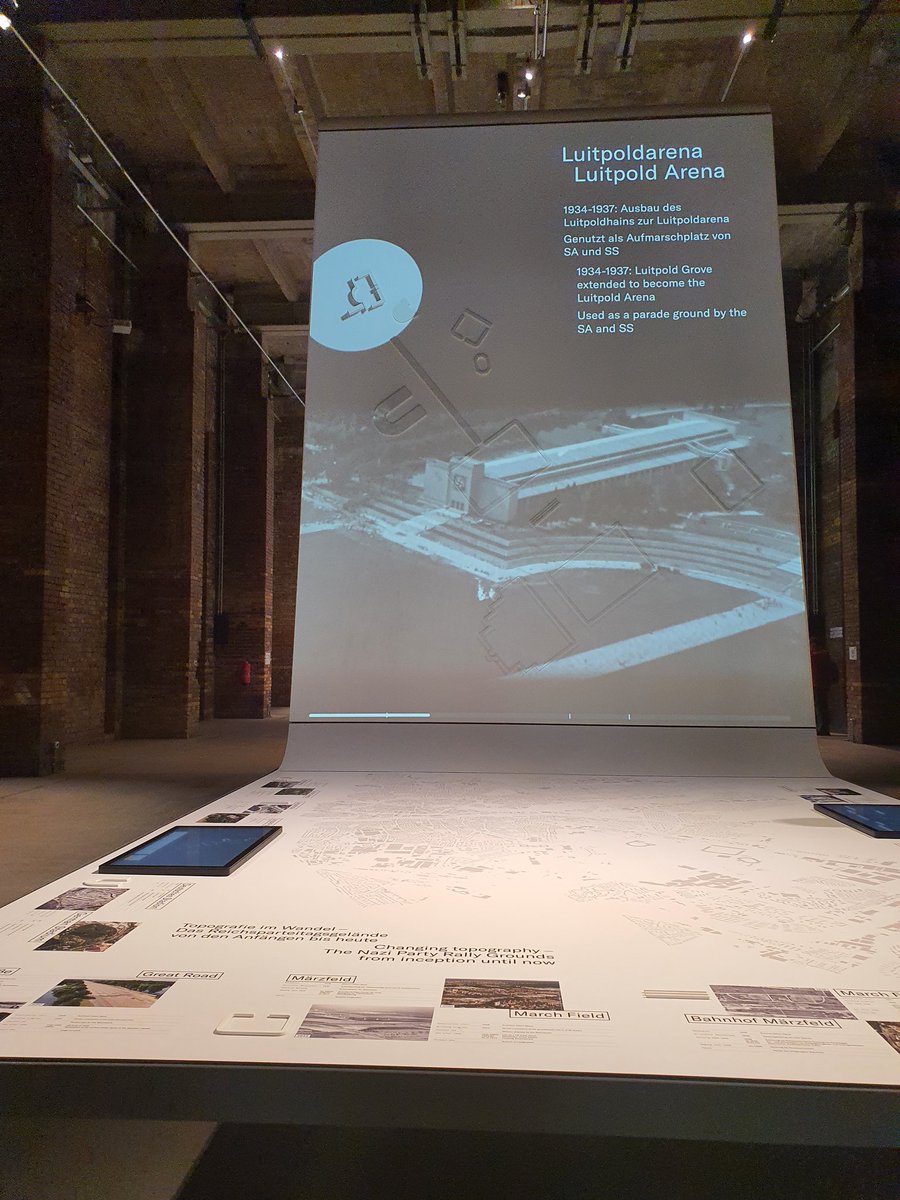 Holocaust_Digi's tweet photo. 2 days in Nürnberg. Memorium Nuremberg, & exploring app + precursor to forthcoming serious game at Nuremberg Documentation Centre: An interesting interim exhibition, which illustrates how multimedia can be emerged into presentation. #Digital #Holocaust #Memory1/22 https://t.co/QyUlCS8nNp