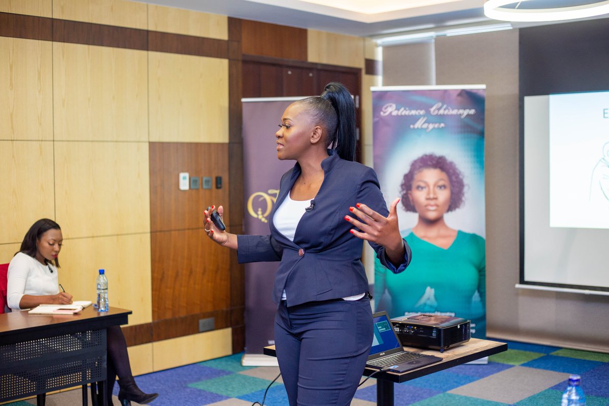 Kalusanzhi's tweet photo. ‘Do or do not, there is no try.’
📸 #PhotoFocus
Event: ‘Executive Public Speaking and Branding Master Class 411’ launch by Patience Kalusanzhi Chisanga-Mayer
📍 : @QuorumZambia
Respectfully & Cordially,
Kalusanzhi,
#PublicSpeaking #Communication #Branding
#GodSpeed https://t.co/VY7EmCOlhB