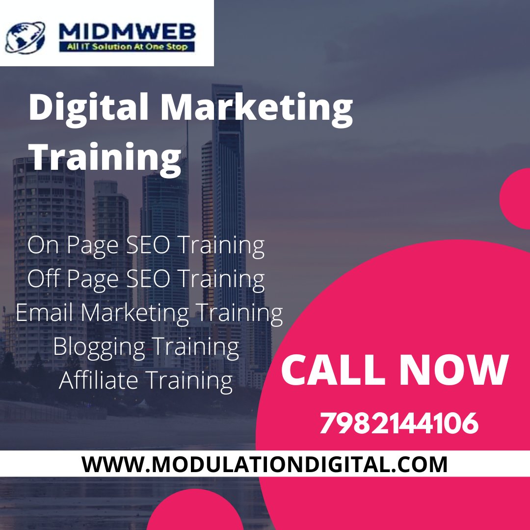 ModulationL's tweet image. Digital Marketing Training institute in Delhi.
1.On page seo training
2.Off page seo training
3.Email Marketing Training
Visit - modulationdigital.com
Call us - 79821 44106
#sem #seotips #web #ppc #googleads #digitalmarketingtips #startup