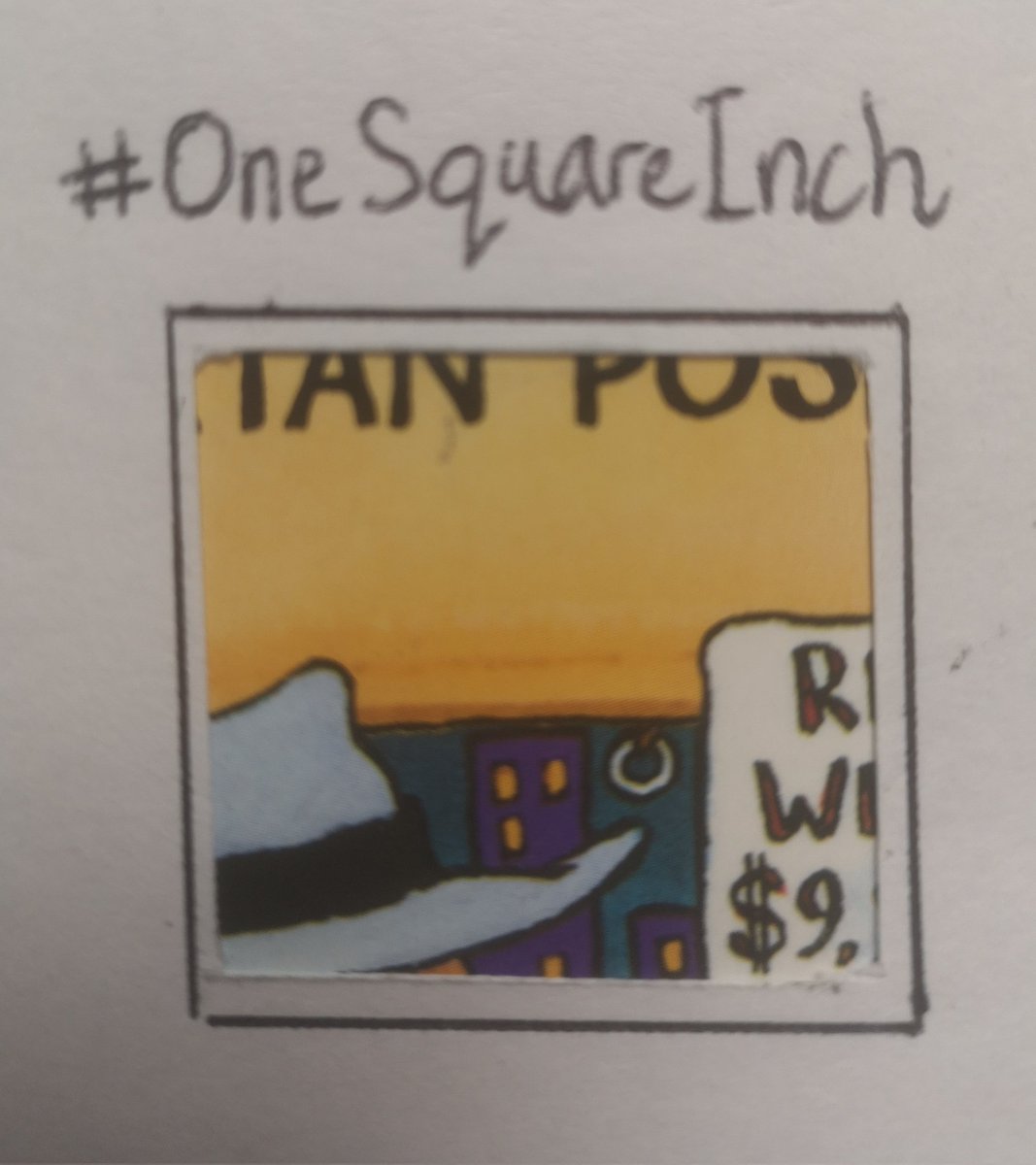 Each day, #OneSquareInch of a great children's book cover. But what's the book?
If you know it, why not drop us a hint. Most of the fun in this is the clues you give each other so do join in!
