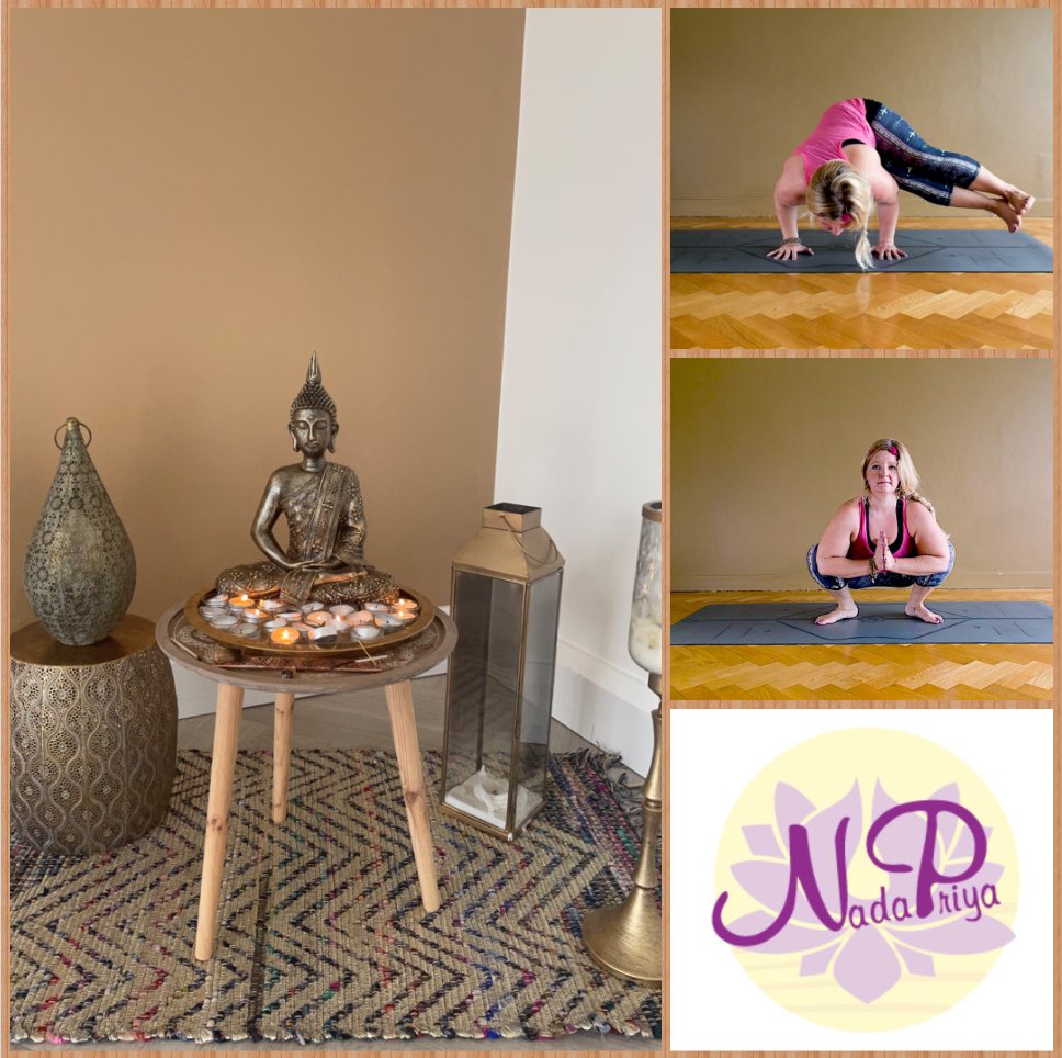 Join Charlie Merton  this coming Monday 4 July and every Monday 12.30-1.30 for my NEW Lunchtime Flow yoga class - online and in person at The Wellness Barn in Marlow.

Telephone: 07825254827 info@nadapriya.com  to book or for more info.  #yoga #selfdiscovery