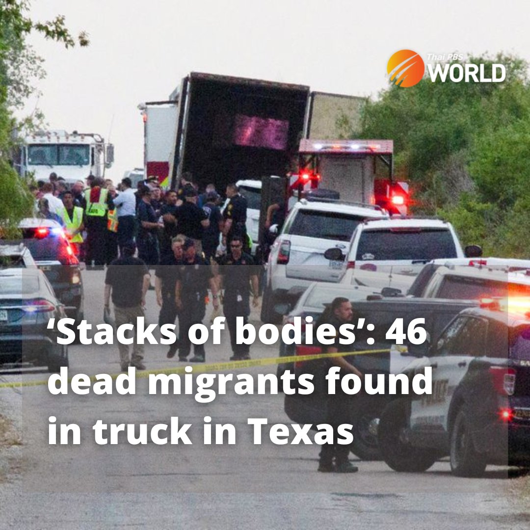Thai PBS World on Twitter "The bodies of 46 dead migrants were