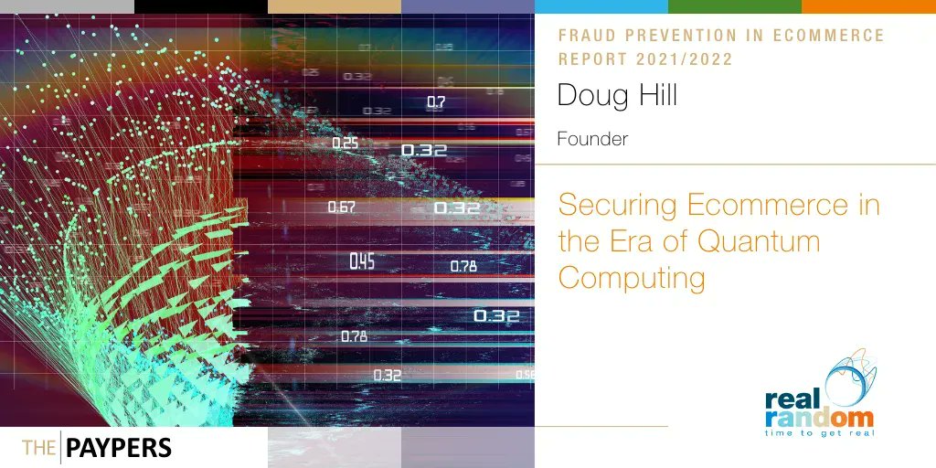 ThePaypers's tweet photo. #Quantumcomputing represents the next evolution in how we use computers to solve complex problems. It holds great promise for advancing the speed at which #data can be analysed in useful and harmful ways. Doug Hill, Founder @realrandomrolls, tells us more. https://t.co/plFpiAkzXV https://t.co/FKZTR7jb3Q