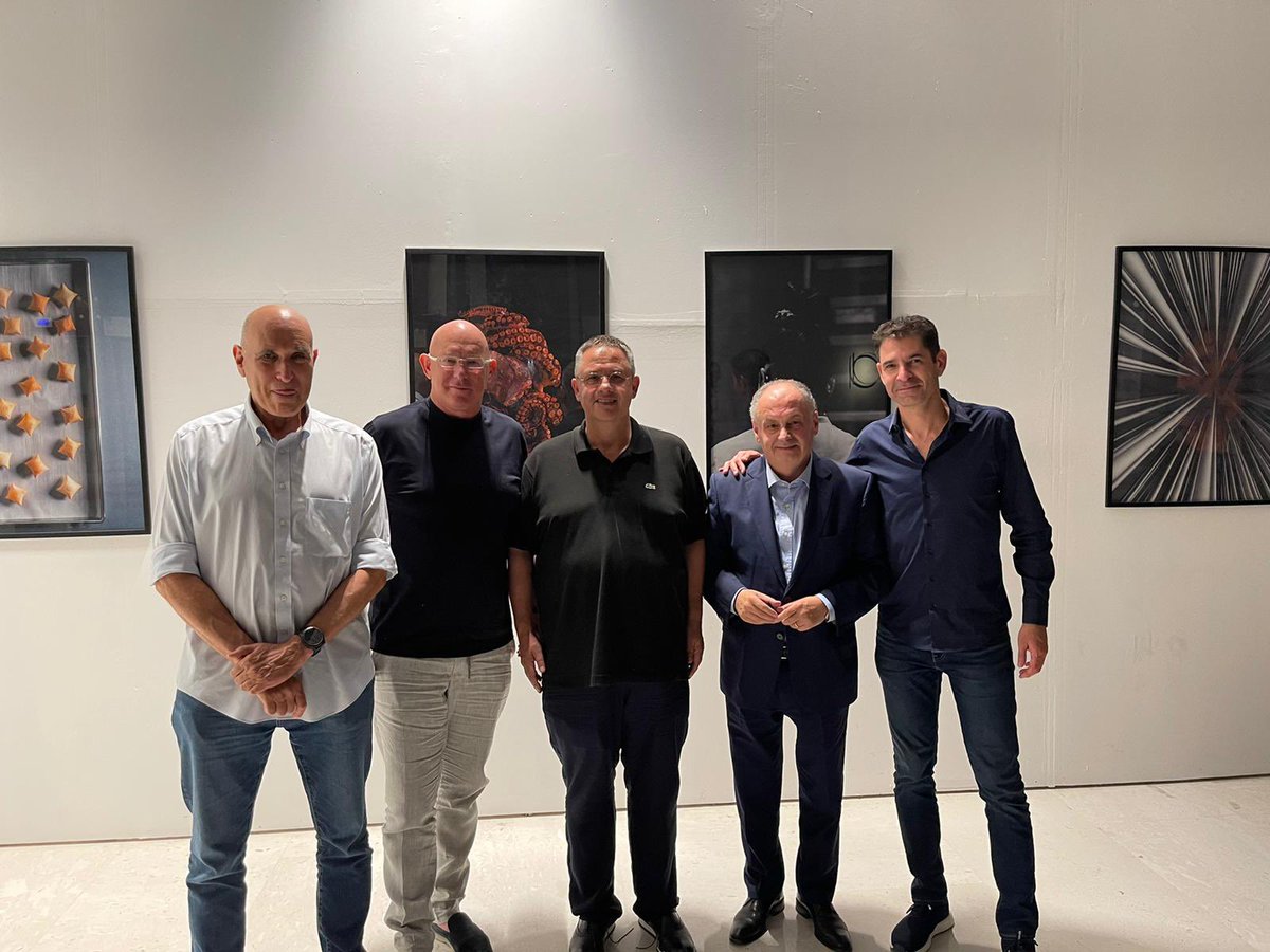 AlEmbassyIsrael's tweet photo. A productive meeting between Samir Mane Founder of #BalfinGroup https://t.co/hKfvi3JeH2 and Chairman of BIG Shopping Center Eitan Bar Zeev https://t.co/hT1qM7TT9e 👉 to strengthen the increased partnership between Albania and Israel 👉to boost connectivity and business linkages. https://t.co/fRos6YModI