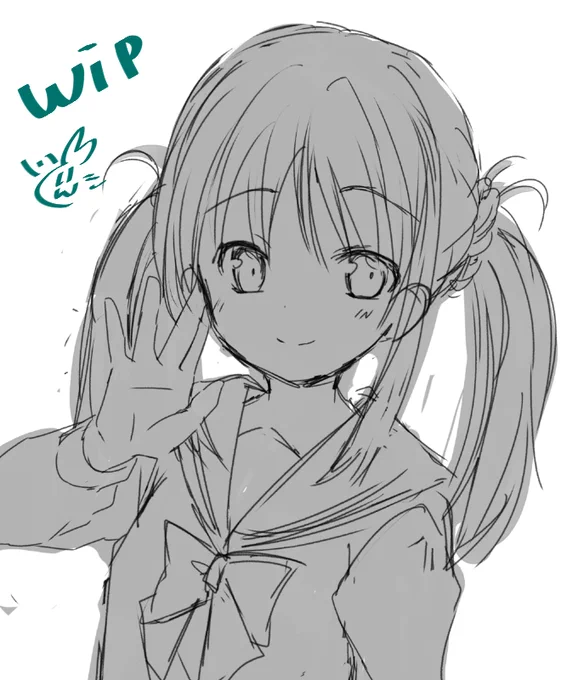 創作娘ちゃんWip(そのうち消す) 