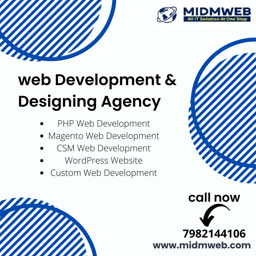 ModulationL's tweet image. Web Development & Designing Agency in Delhi.
1.php web development 
2.mafento web development
3.csm web development
4.wordpress website
5.custom web development
Visit - modulationdigital.com
Call no - 079821 44106
#webdesign #webdevelopment #webdesigning #webdevelopers #web