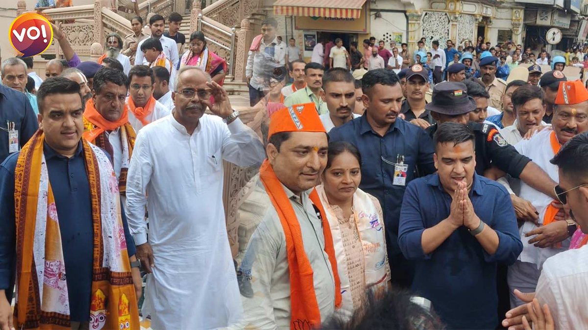 vibesofindia_'s tweet photo. #BreakingNews: Gujarat MoS for Home @sanghaviharsh visits Jagannath Temple 🛕 and takes part in Rathyatra route inspection. 

#Gujarat #HarshSanghavi #Ahmedabad #RathYatra2022 #RathYatra #VibesofIndia 

Pic by: @HanifSindhi11 https://t.co/DK3GA6CWz1