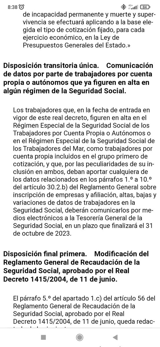 A partir de enero de 2023 todas las personas dadas de alta en autónomos deberán comunicar su rendimiento neto a <a href="/info_TGSS/">Tesorería General de la Seguridad Social</a> con fecha tope hasta el 31 de octubre.