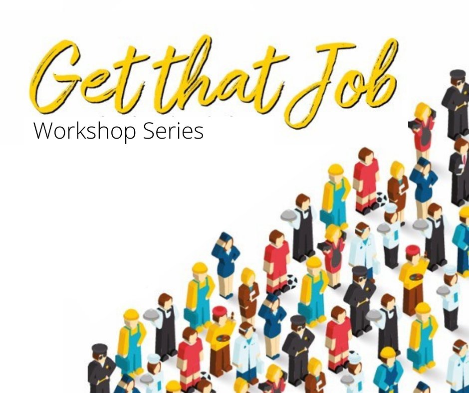 Join us for the 'Get that Job' workshop series, sessions include:
📖 Finding opportunities for work and building your employability - 7 July
🖊️ Let's fine-tune your resume - 12 July
 💬 Storytelling in interviews - 14 July

Register and find out more 👉🏼 bit.ly/3xJP8MB